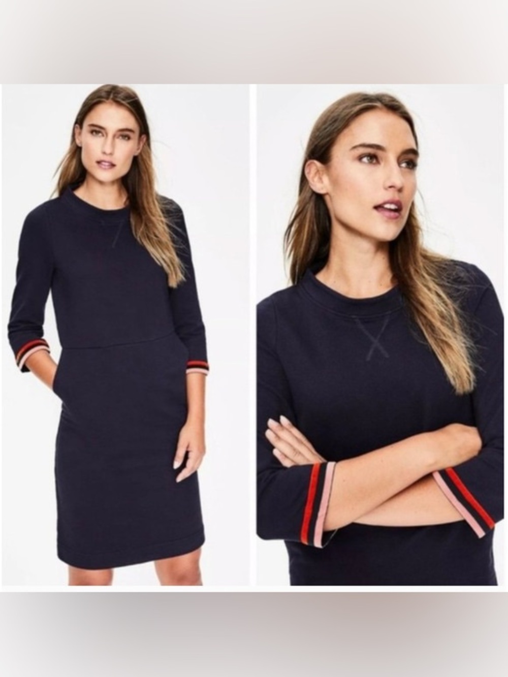 Boden Livia Sweatshirt‎ Shift Dress, 2R